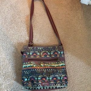 Printed crossbody bag- sakroots